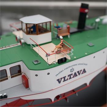 Nová známka s motivem parníku Vltava